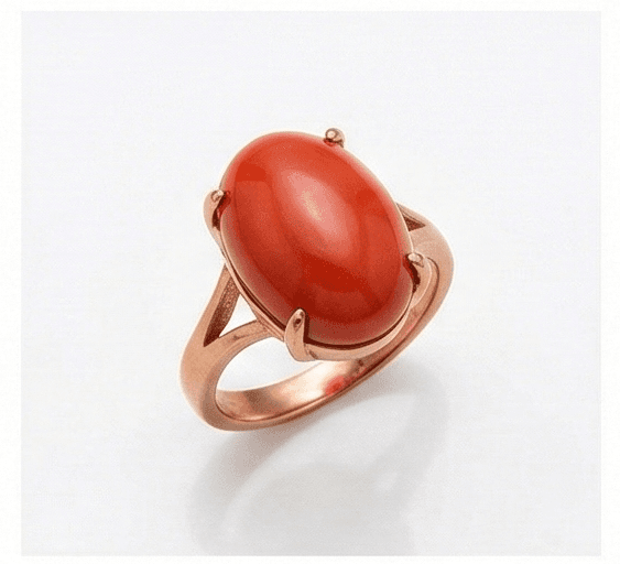 Ceylon Hessonite Ring