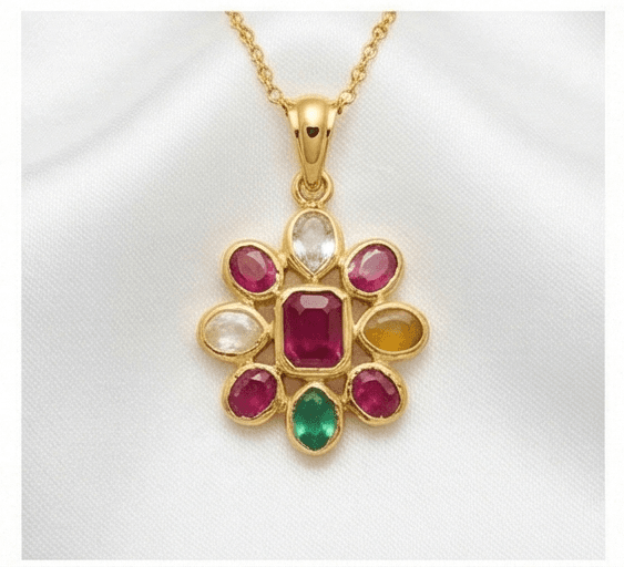 Navratna Pendant