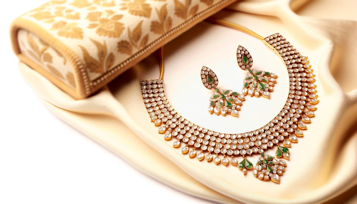 Gold Bridal Choker