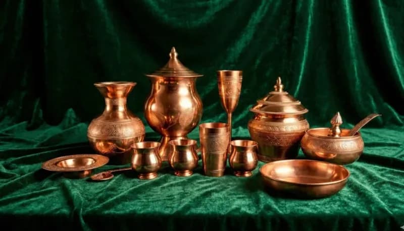 Copper Items Collection