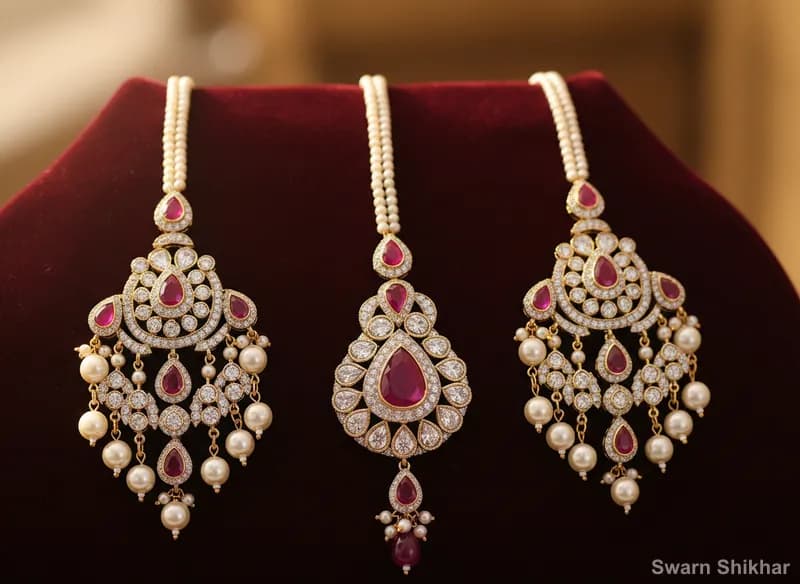 Bridal Maang Tikka Set