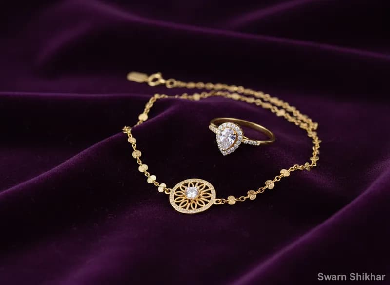 Hand Chain with Ring