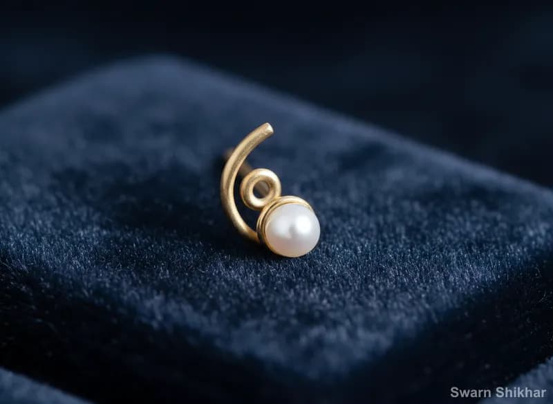 Pearl Nose Pin
