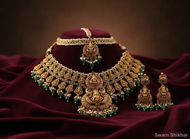 Bridal Temple Jewelry Set
