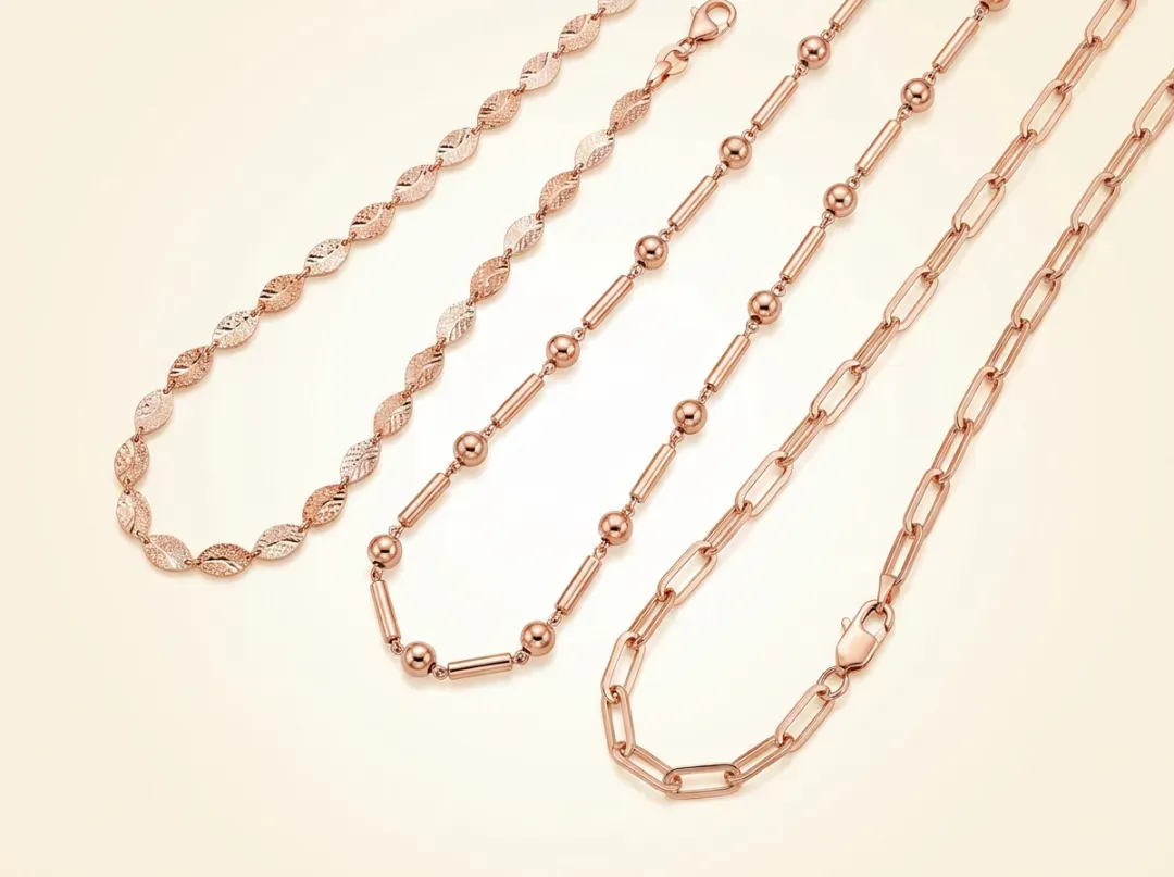 18K Rose Gold Chain
