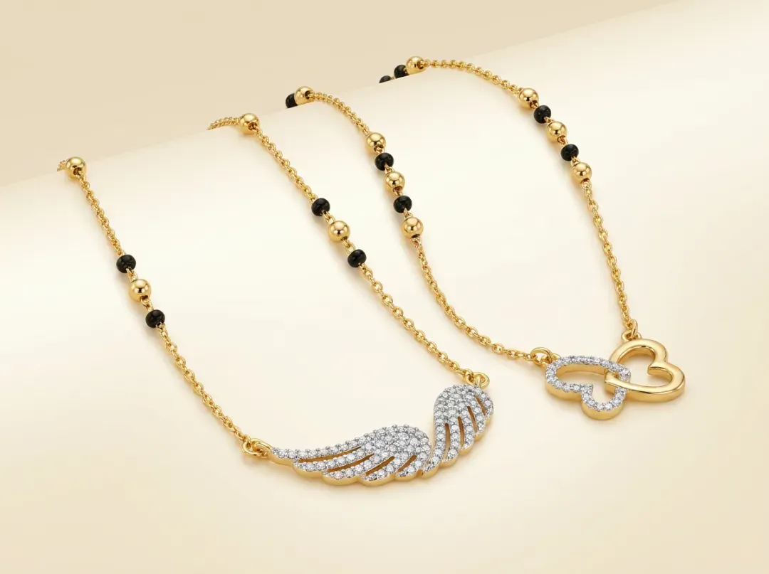 9K Gold Mangalsutra